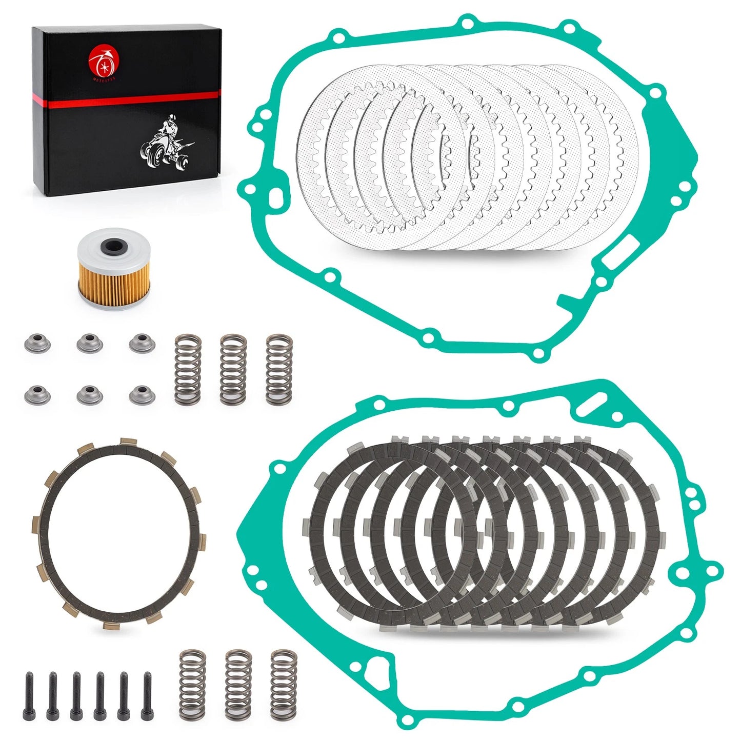 Clutch Friction Plates Kit & Gaskets for Polaris Outlaw 500 (2006-2007)