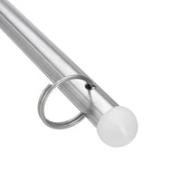 15in Stainless Steel Rail Clamp for Boats Marine Yacht Flagpole