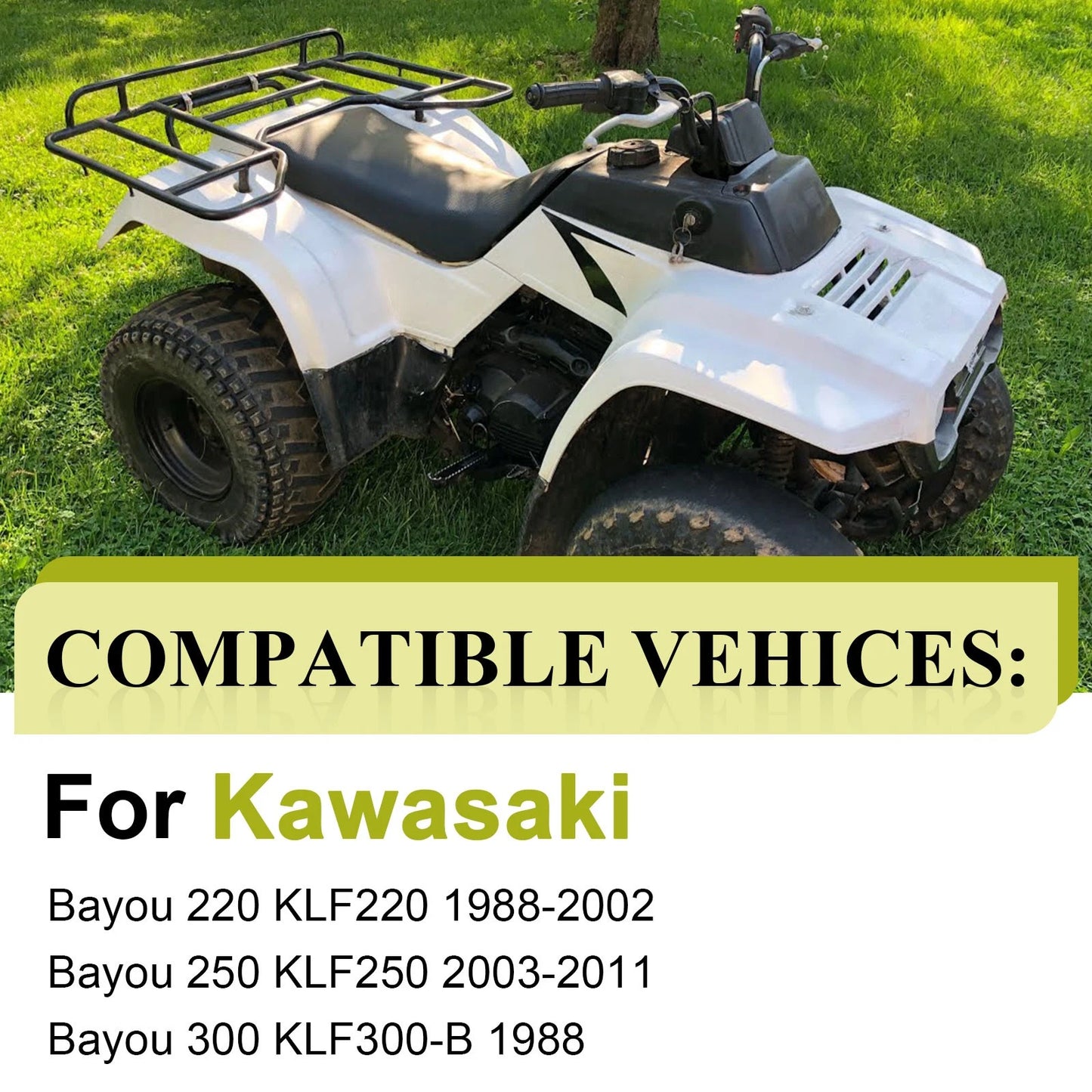 Air Filter Foam & Guide Holder for Kawasaki Bayou 250 KLF250 (2003-2011)