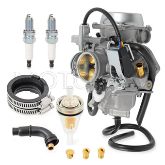 compare product New Carburetor for Honda VTX1300 2003-2009 (16211-MEA-670, 16100-MEA-A51)