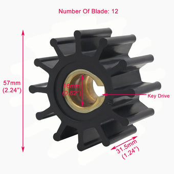 compare product Water Pump Impeller Kit for Volvo Penta 875575/21951350