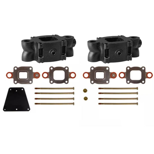 Exhaust Manifold Spacer Gasket Kit for Mercruiser 864929A1 18-1847K