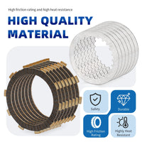 Clutch Kit Friction Plates Oil Filter for Honda Shadow ACE 750 VT750CD 1998-2003