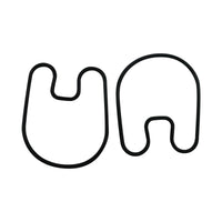 MerCruiser Alpha/Bravo Exhaust Y-Pipe Seal for Alpha/Bravo (2-Pack)