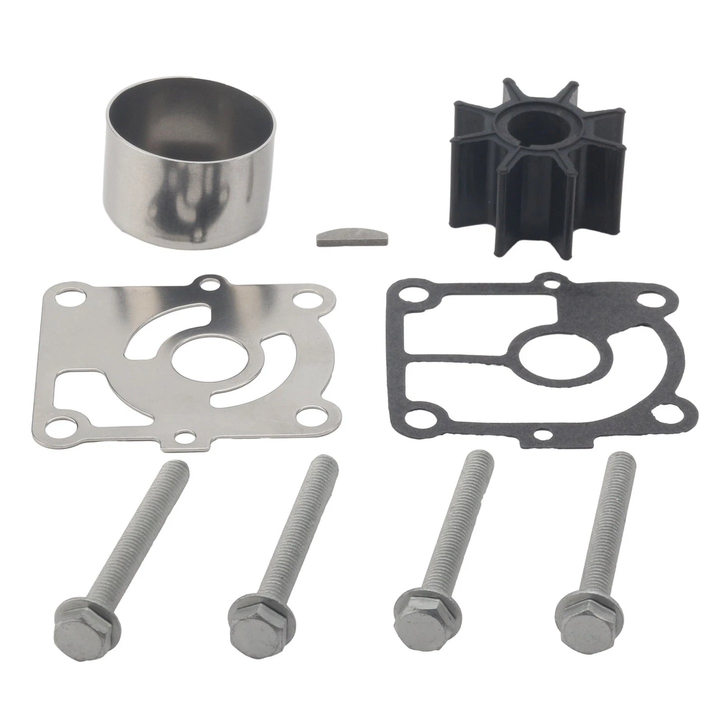 Water Pump Impeller Kit for Mercury Mariner Outboard 15-20 HP 4-Stroke