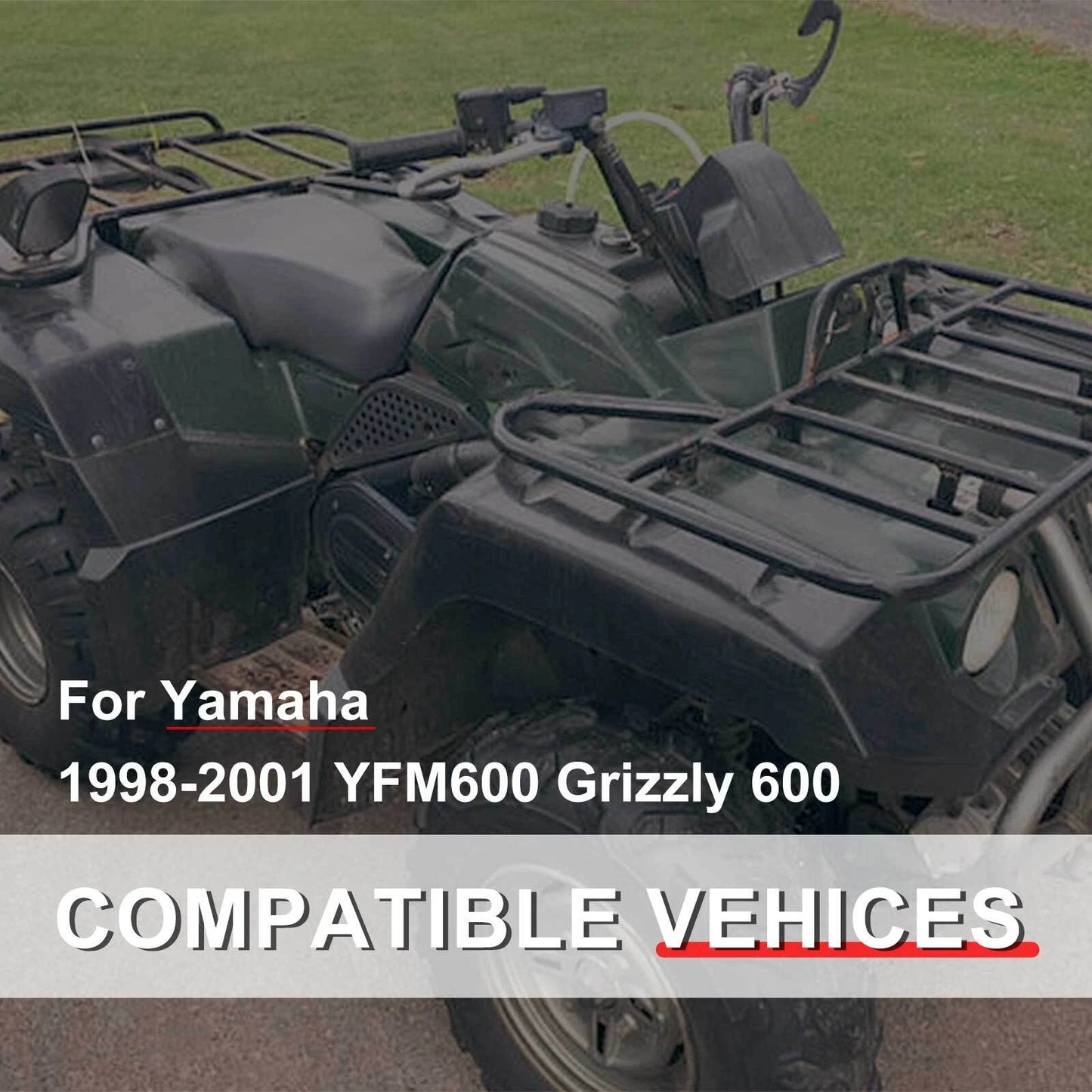 Carb Intake Manifold & Air Cleaner Joint for Yamaha Grizzly 600 YFM600 (1998-2001)