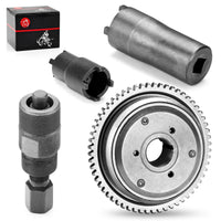 Flywheel Puller Starter Clutch Kit for GY6 Scooter 125/150cc 152QMI/157QMJ