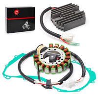 Magneto Stator, Voltage Rectifier, Gasket for Yamaha YFM350 Wolverine 1997-01