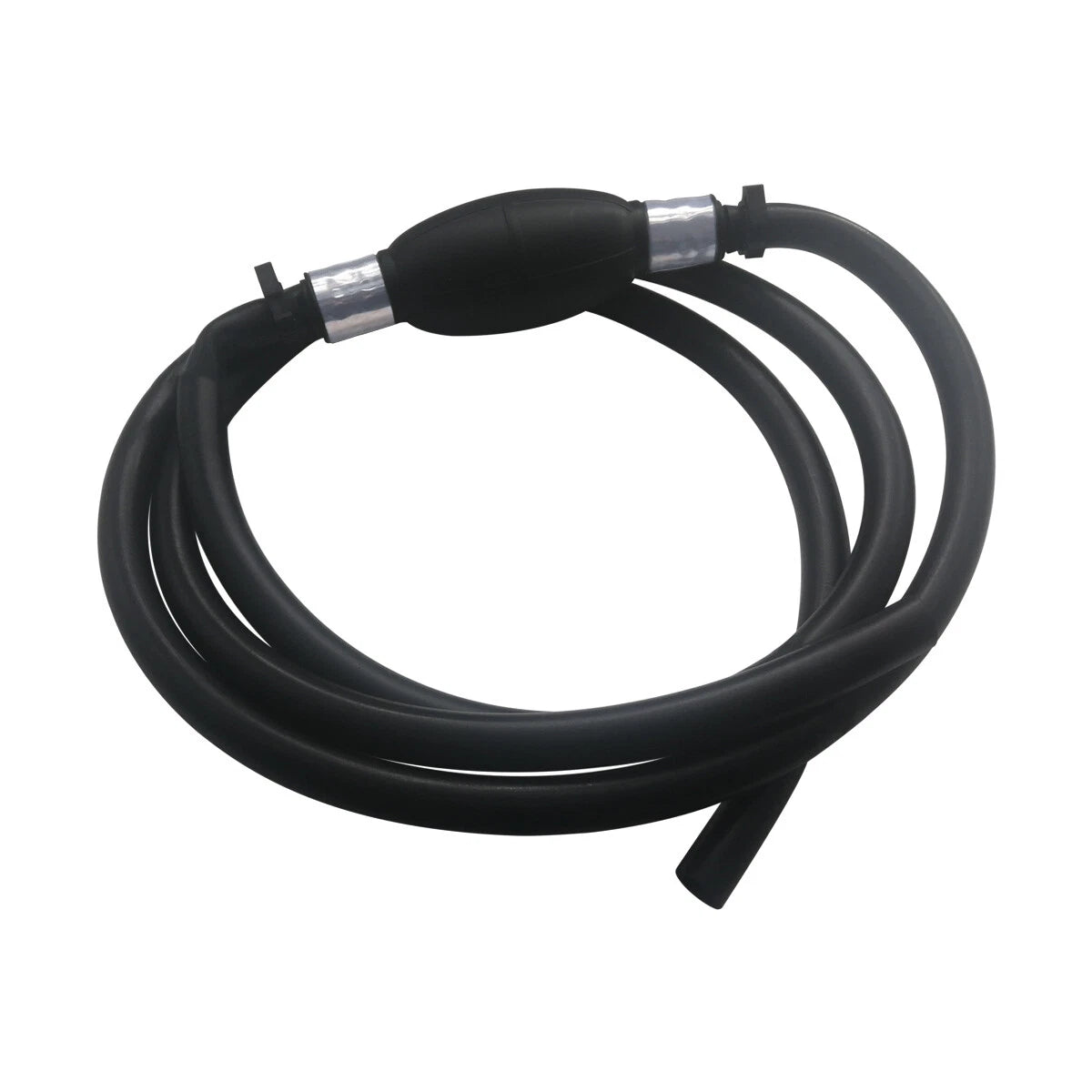 3/8" Marine Outboard Fuel Gas Hose Line Assembly with Primer Bulb for OMC/Mercury