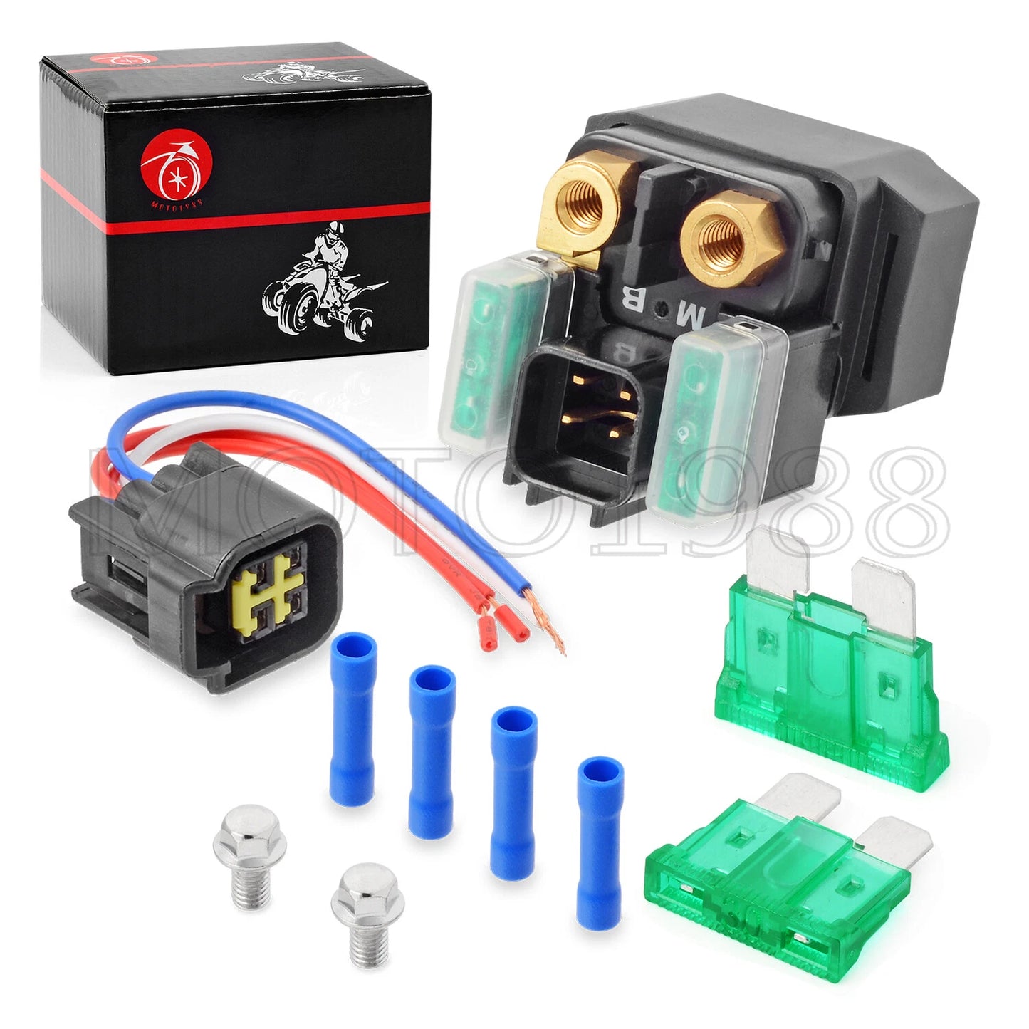 Starter Solenoid Relay for Yamaha Grizzly 550/700, Kodiak 700, V-Star 1300, Viking