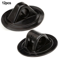 Rope Hanging & Motor Bracket Buckle Set 12PCS for Inflatable Boats