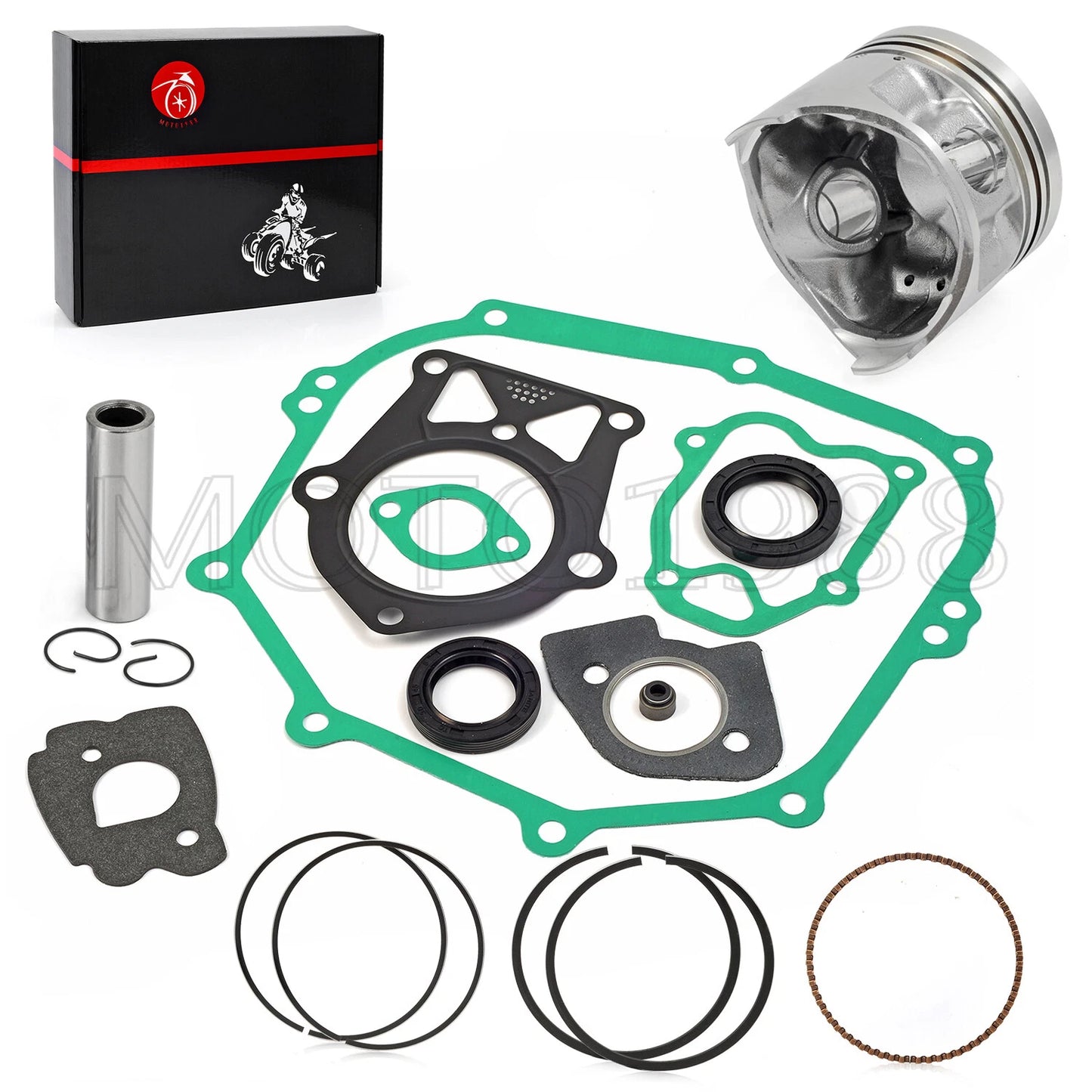 Piston & Ring Gasket Seal Kit for YAMAHA G2 Golf Cart 285cc