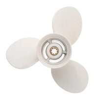 White Outboard Propeller 9-1/4X10 for 9.9HP Yamaha 683/45943/00 EL