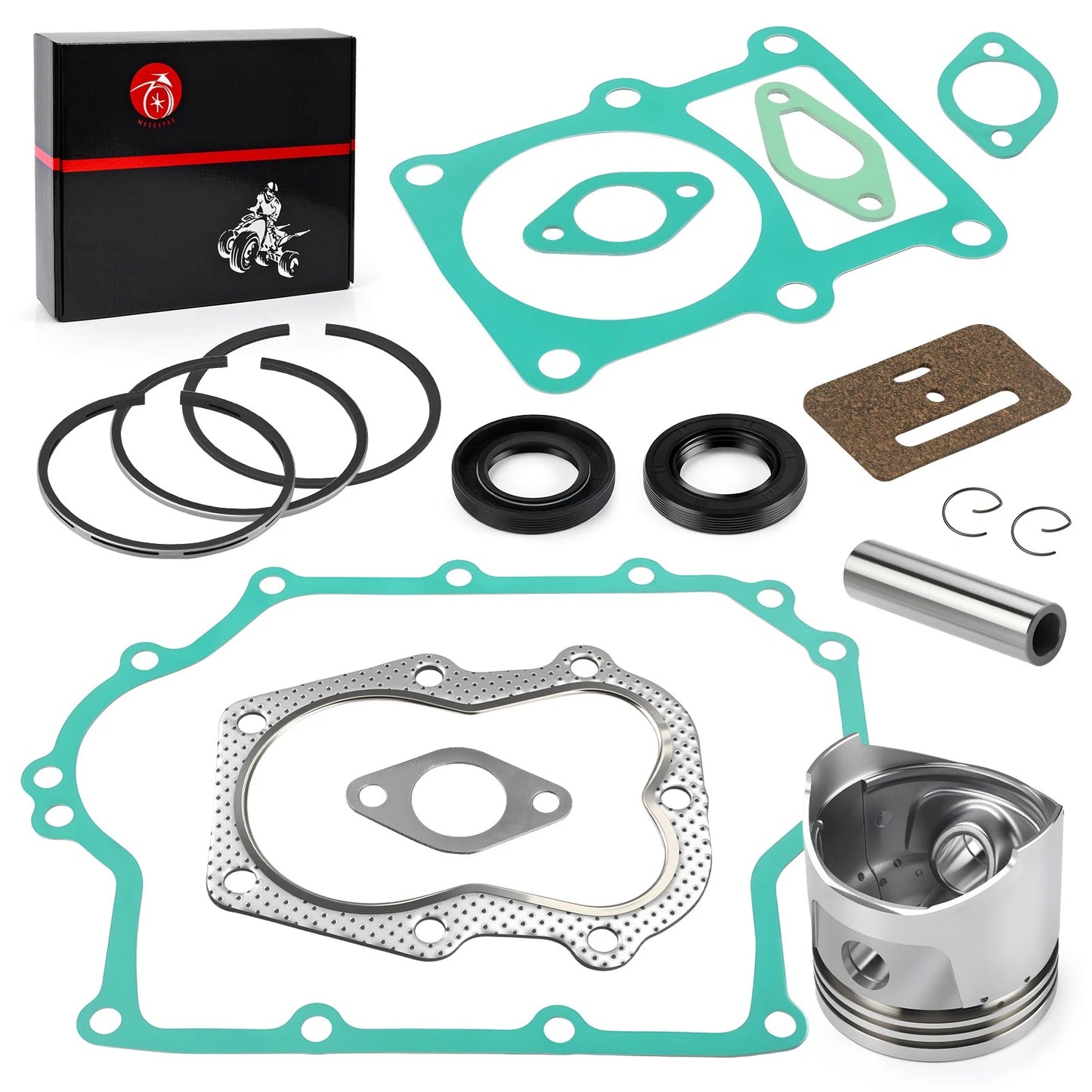 Engine Rebuild Kit for Club Car Gas Golf Cart 86-91 341cc