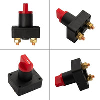12V Battery Disconnect Switch 100A for Car/Boat Isolator Cut Off