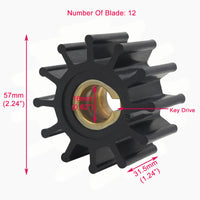 Impeller Kit for Oberdorfer 302M-03 Kubota V1903-BGE/V2203-BGE