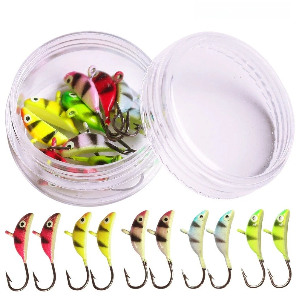 Crescent Shape Jig Head Hooks 12g Soft Bait for Boat Angling