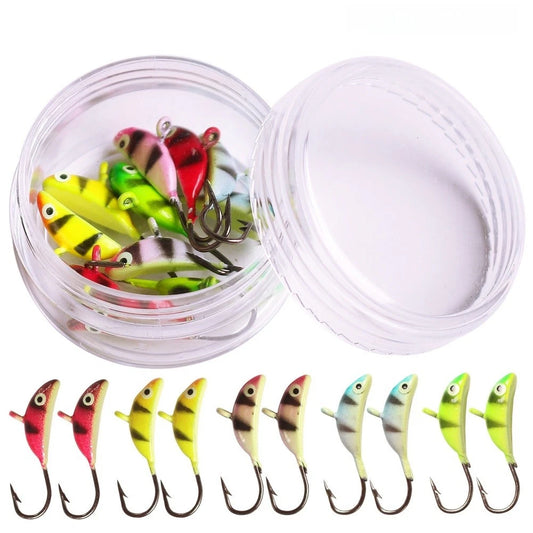 Crescent Shape Jig Head Hooks 12g Soft Bait for Boat Angling