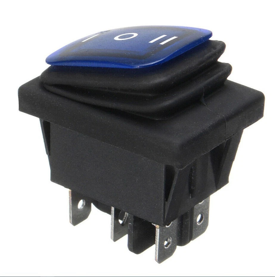 Quality Rocker Switch Waterproof 6-Pin for Boat/Car with LED Light
