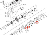 New Gearcase Unit Kit for Mercruiser MR/ALPHA ONE (26-14077, 26-12224)