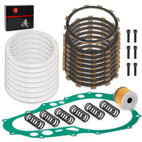Oil Filter & Friction Plates Kit for Suzuki LTZ400 2003-2014 2x4 Quadsport