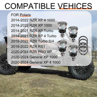 HD Upper Lower Ball Joints for Polaris RZR XP 1000/4/RS1, General XP 4 1000