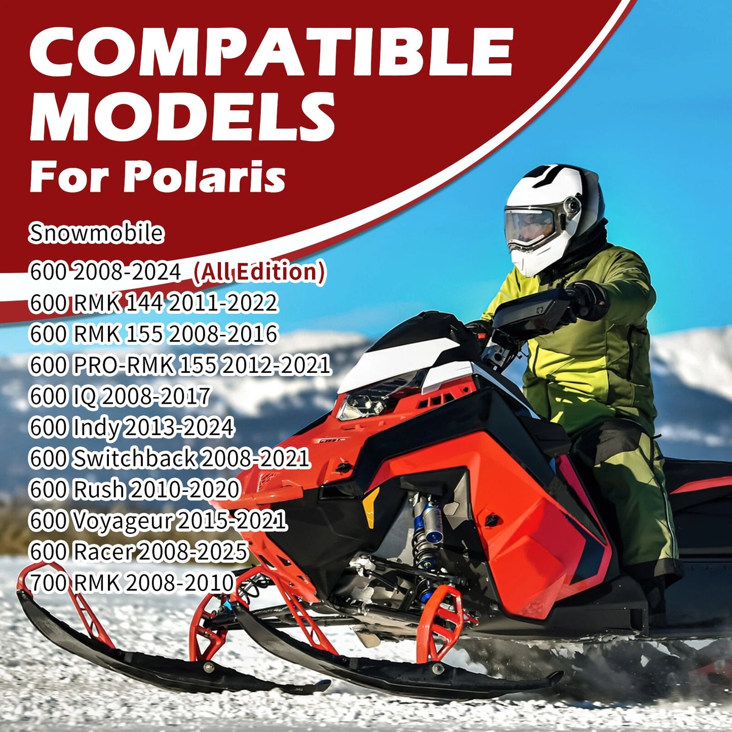 Water Pump Impeller & Gasket Seals for Polaris Pro RMK 600/800