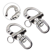 Quick Release Snap Shackle Pair 70mm for Marine Boat/Sailing Equipment