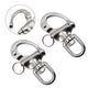 Quick Release Snap Shackle Pair 70mm for Marine Boat/Sailing Equipment