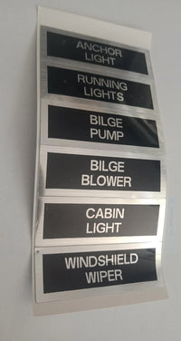 3 Gang Fused Marine Switch Panel with Splash Proof Boots for Boats 12/24 Volt