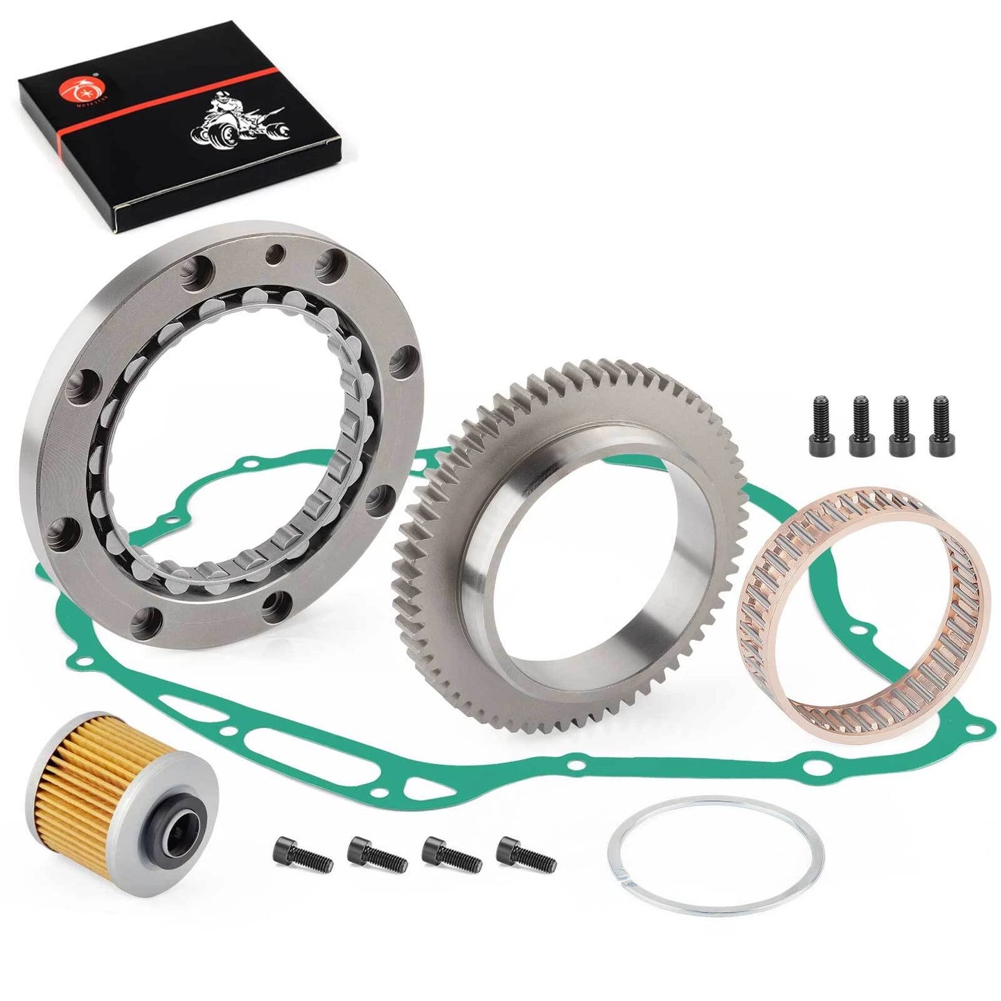 Starter Clutch Gear Idler Kit for Yamaha V Star 1100 Classic XVS1100
