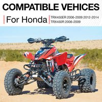 Left/Right Tie Rods w/ End Kit for Honda TRX450R/TRX450ER 2006-2014