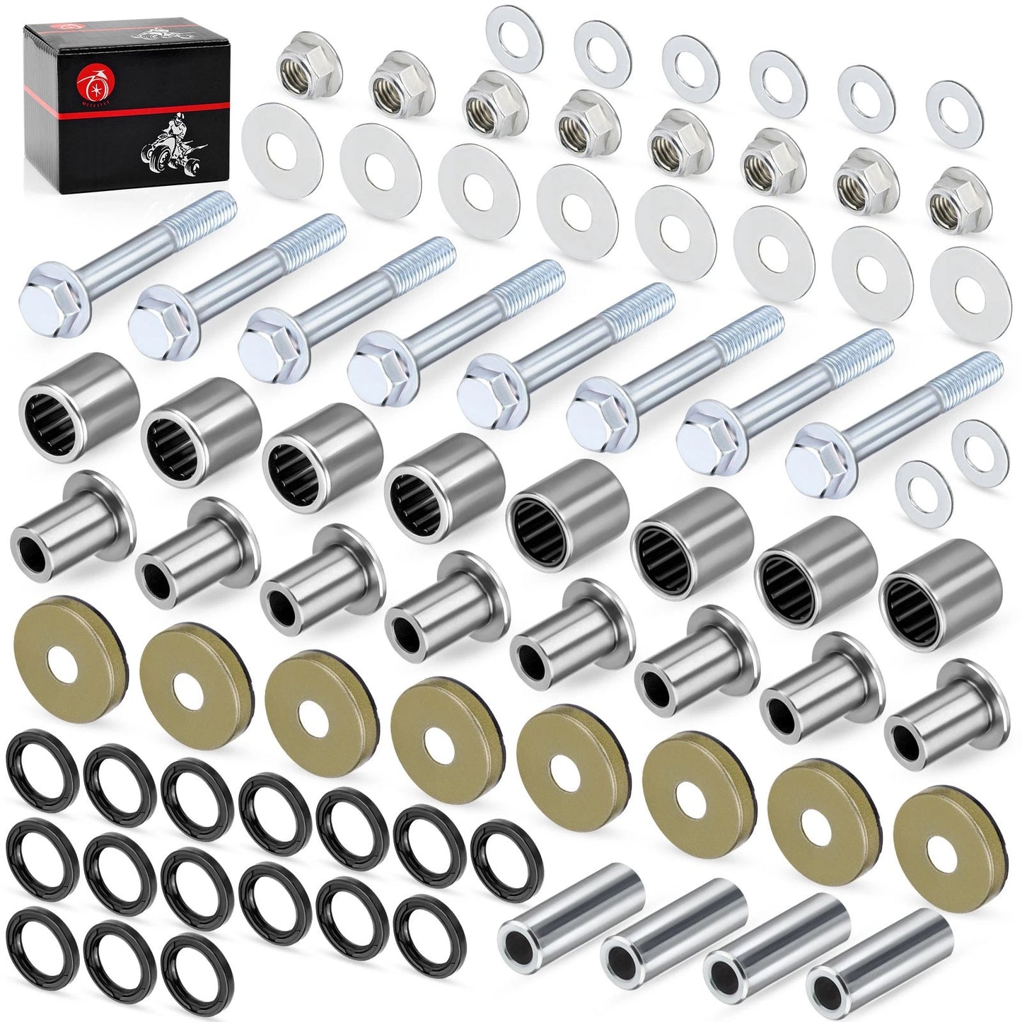 Front A-Arm Bushing Seal Kit for Suzuki/Kawasaki KFX400 2003-2006