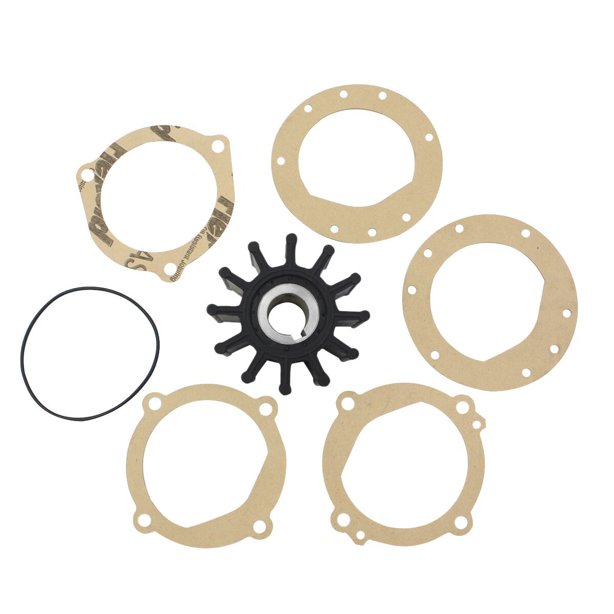 Raw Sea Water Pump Impeller Kit for Sierra/Sherwood/Crusader