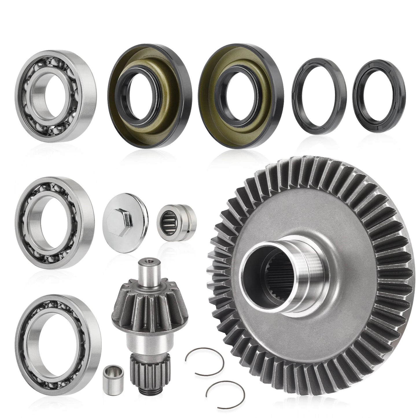 Rear Diff. Ring & Pinion Gear Bearings Kit for Honda Rancher TRX 350 FE/FM/TE/TM