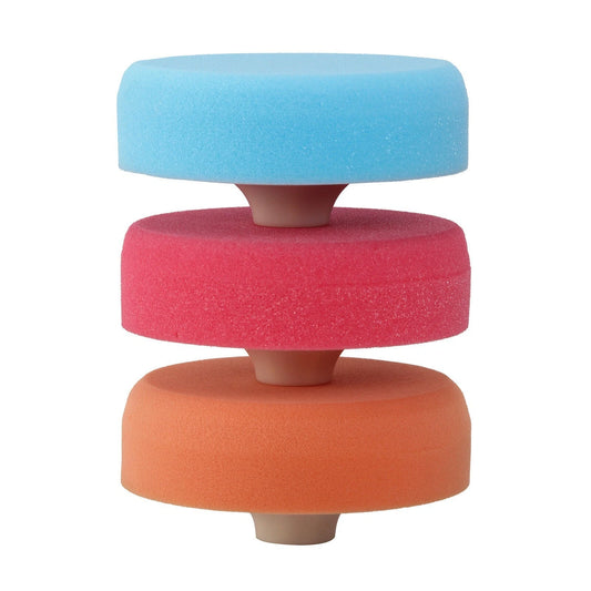 Polishing Sponge Heads Set Soft for Boat Buffing Foam Machine 3PCS