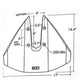 Hydrofoil Stabilizer for Yamaha/Mercury/Johnson Outboard 40-350 HP