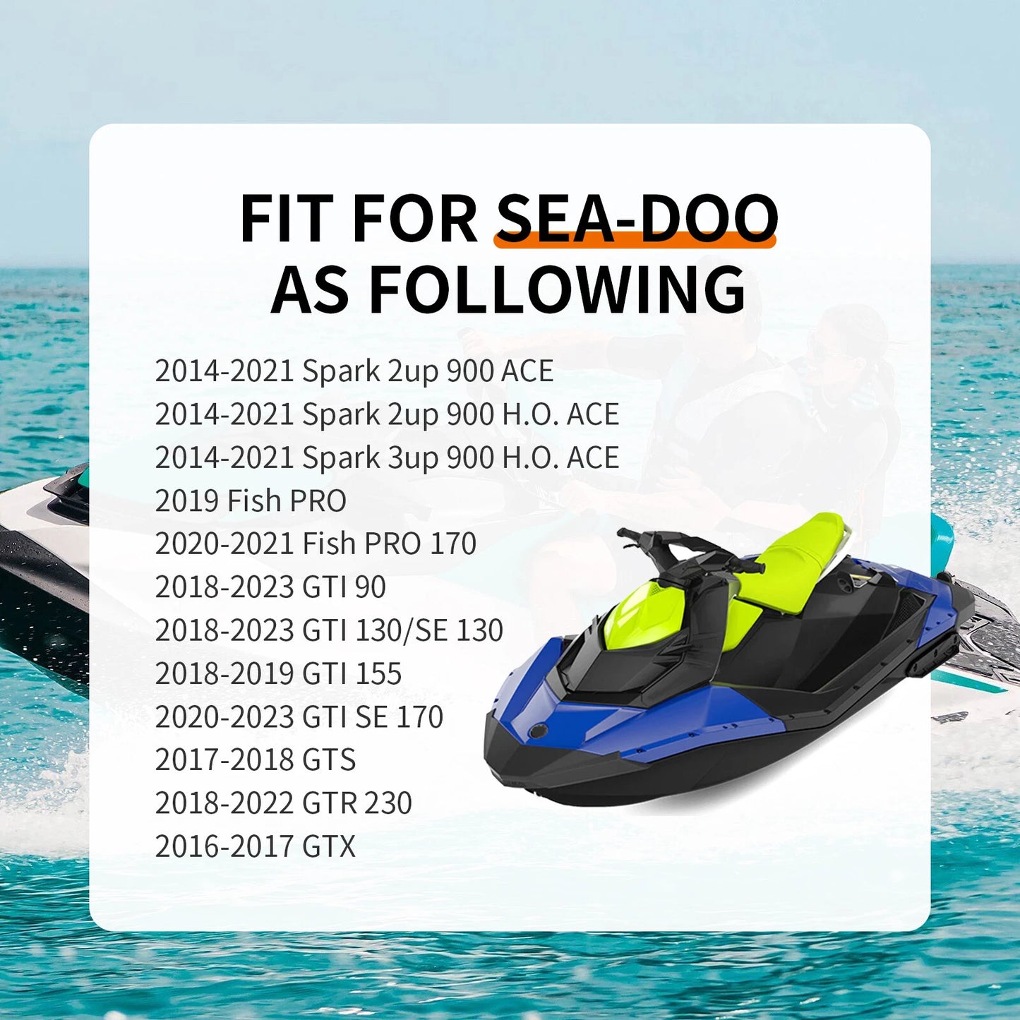 3X Ignition Coil Stick for Sea-Doo GTR/GTS/GTX/RXP 155/170/230/300 X RS