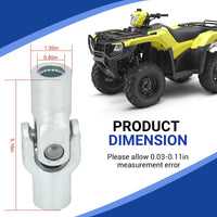 Drive Shaft Yoke U-Joint for Honda Sportrax 250 TRX250EX/TRX250X 2001-2023