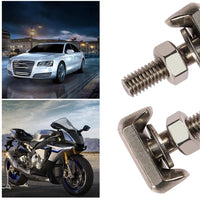 4PCS Marine M6 Battery Terminal Connectors Stainless Steel for Boats