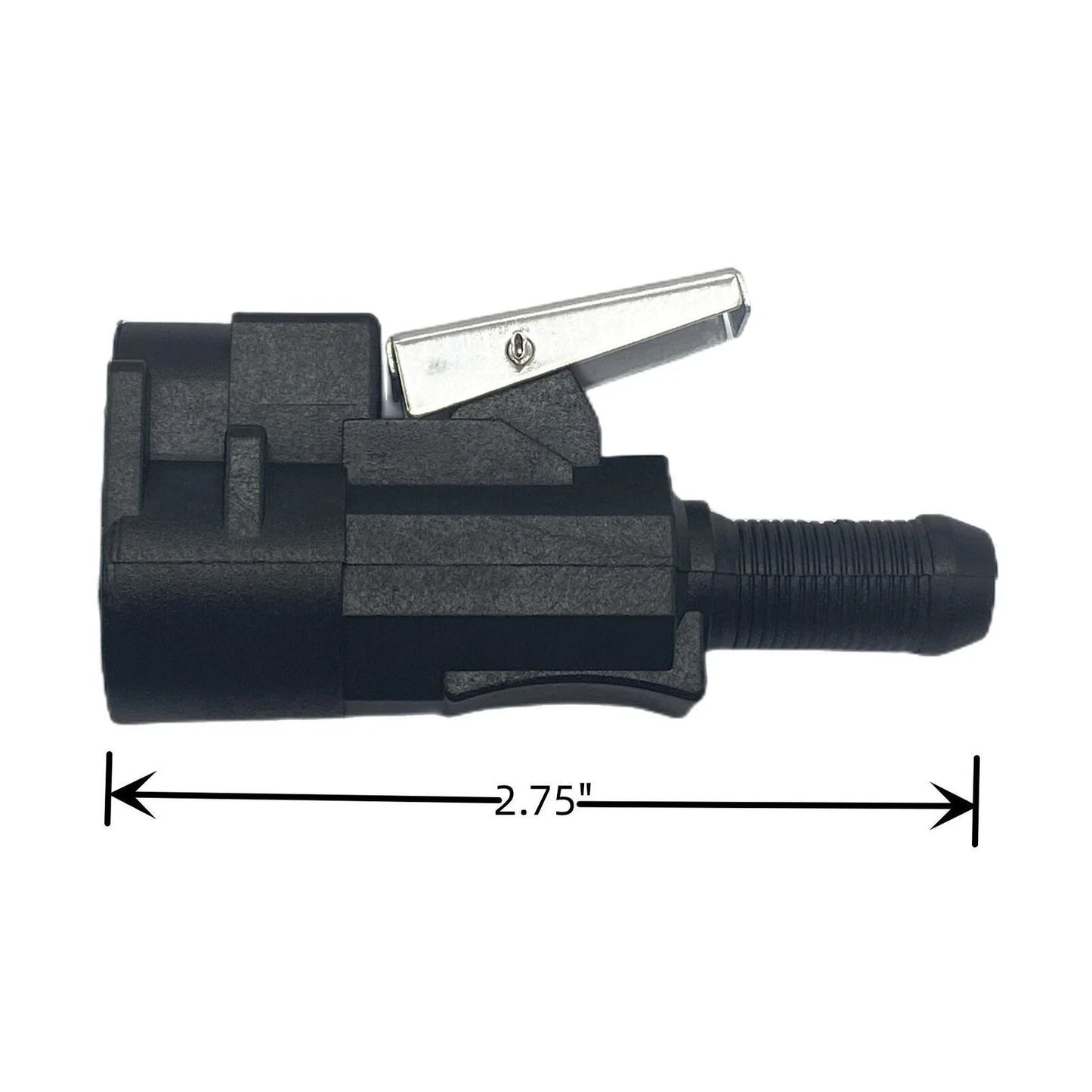 3/8" Fuel Line Connector for Mercury Tank Side (22-13563A6/22-13563A7)