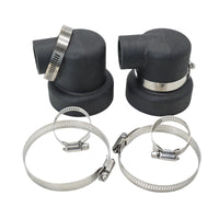 90° Heat Exchanger End Cap for Volvo Penta 28mm/70mm ID (2 Pcs)