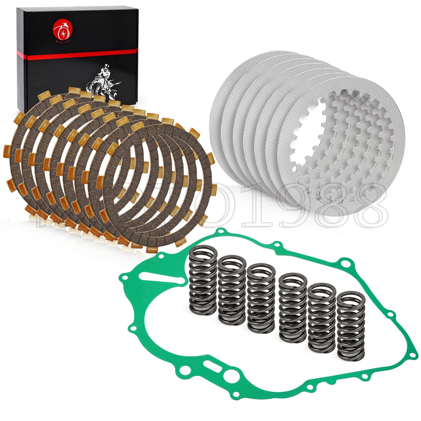 Clutch Kit Heavy Duty Springs & Cover Gasket for Yamaha YFM660R Raptor 2001-2005