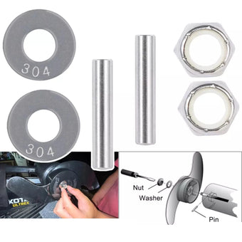 compare product Prop Nut Kit for Minn Kota E Trolling Motor MKP-33/MKP-38, 1865-2019