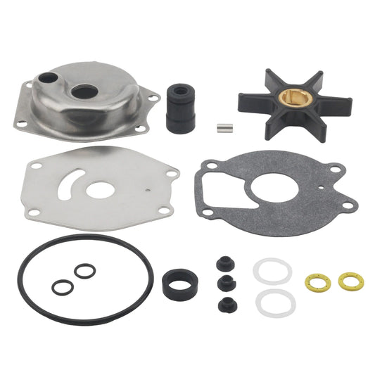 Water Pump Kit for Mercury Outboards 2-Stroke 15-25HP & 4-Stroke 8-13.5HP