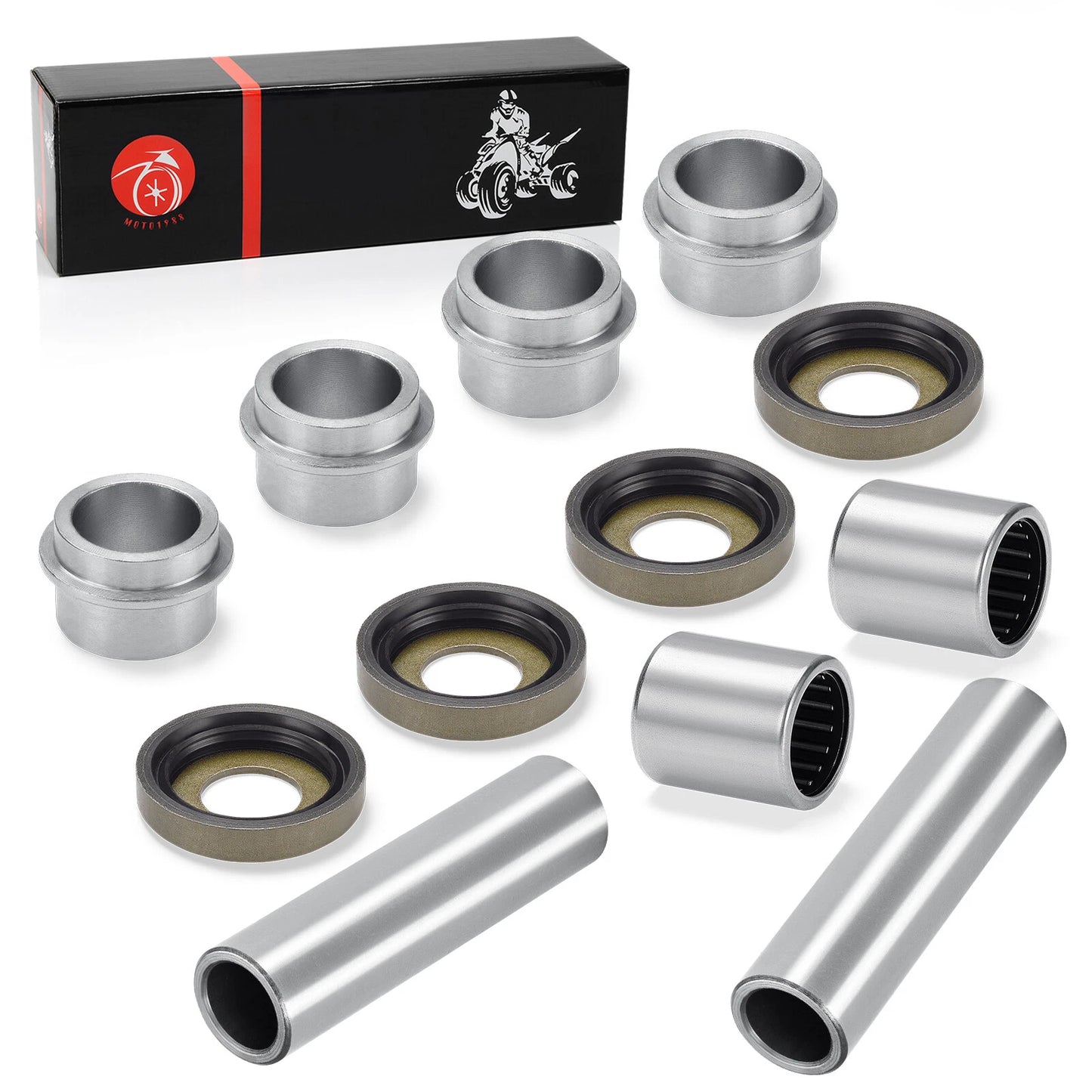 Swingarm Bearing Bushing Dust Seal Kit for Honda ATC250R/TRX250R 85-87