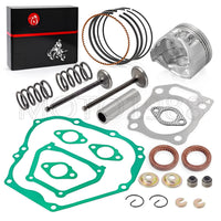 Engine Top End Kit +0.5mm Piston Valve Gasket Seal for YAMAHA G16/G20