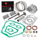 Engine Top End Kit +0.5mm Piston Valve Gasket Seal for YAMAHA G16/G20