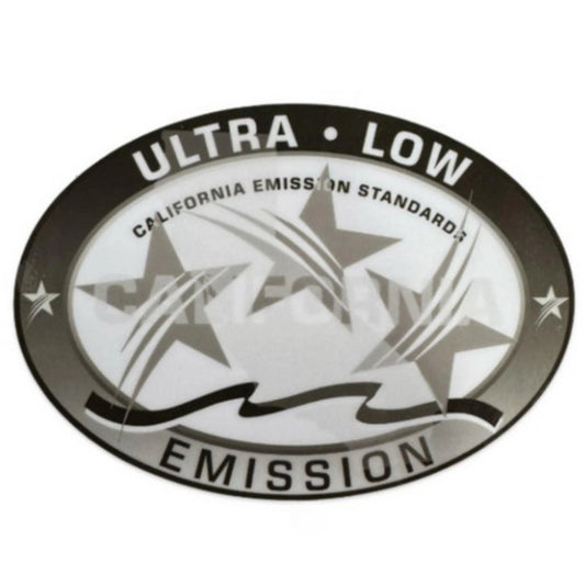 2PCS Ultra Low Emission Sticker Decal for Sea-Doo/Mercury/Honda - Gray