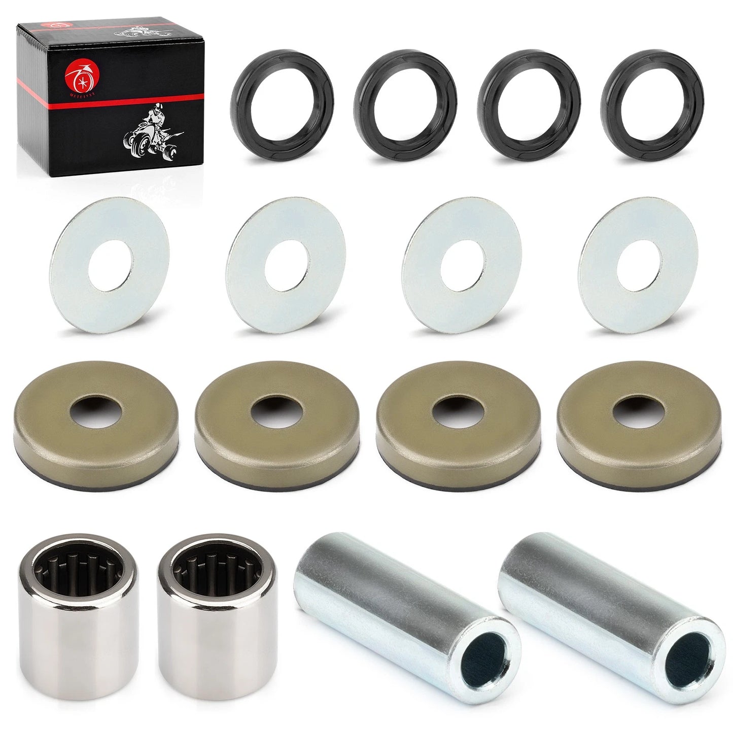 Front Lower A-Arm Bushing Seal for Kawasaki KFX400 2003-2006